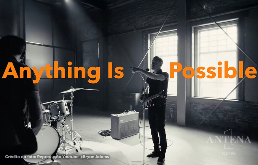 Bryan Adams lança “Anything Is Possible”, nova faixa para filme