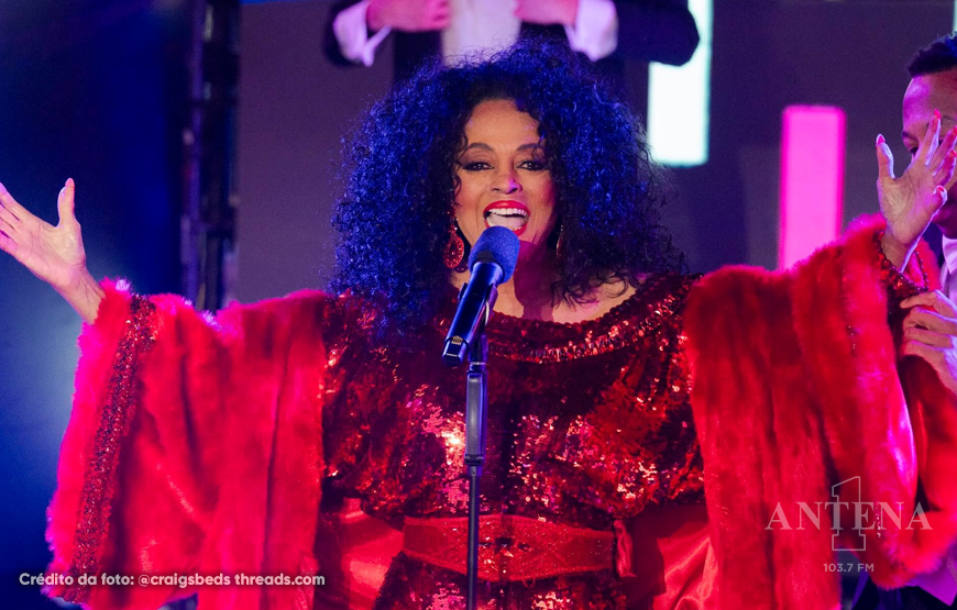 Apresentação de Diana Ross na virada do ano em Nova York conquista a internet
