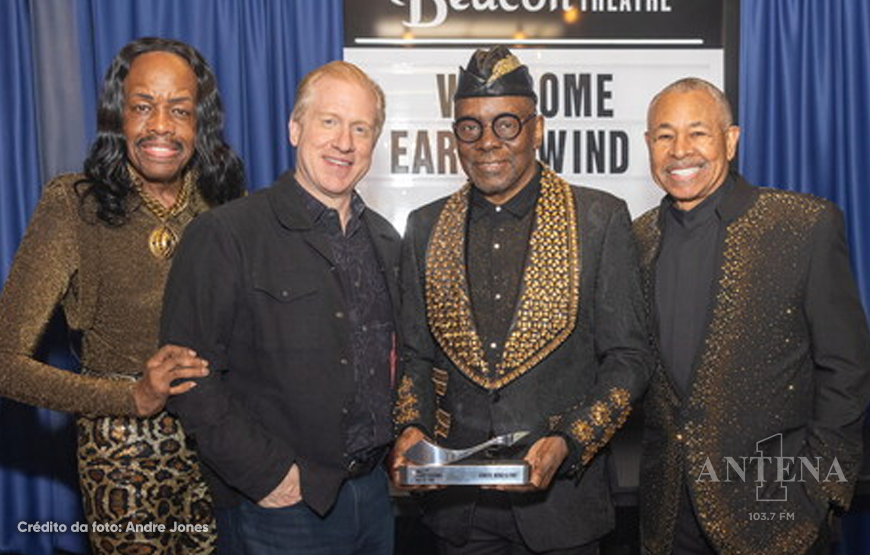 Earth, Wind & Fire é celebrada no SoundExchange Hall of Fame e reforça legado musical