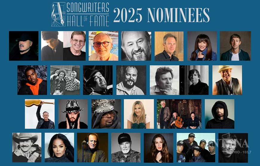 Bryan Adams, Alanis Morissette, Boy George e Janet Jackson são indicados ao Hall da Fama dos Compositores de 2025